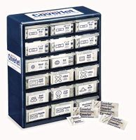 BSN Medical/Jobst Coverlet Fabric Adhesive Bandage Cabinet, Filled, 18 Drawers