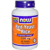 Now Foods, Red Rice Yeast Extract 1200Mg, 60 Count