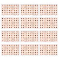 Artibetter 1800PCS Ear Seed Kit Self Adhesive Ear Seeds Acupuncture Vaccaria Plaster (10 Sheets)