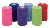 Non-Sterile Latex Free Co-Flex LF2 Bandages - Assorted Colors, Case Of 24, 3.000