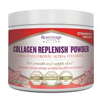Reserveage, Collagen Replenish Powder, Skin and Nail Supplement, Supports Collagen and Elastin Production, Paleo, Keto, Strawberry Hibiscus, 3.56 oz (30 servings)