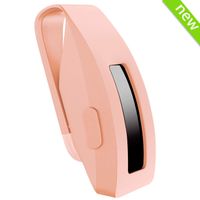 HSWAI [Updated Version] Clip Replacement for Fitbit Inspire & Fitbit Inspire HR, Made of Soft Comfortable Silicone, 360°Protection [No More Lost Trackers](Clip-Light Pink)