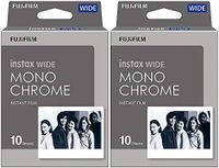 Instand Film Wide Monochrome Film, 10 Exposures (2 Boxes)