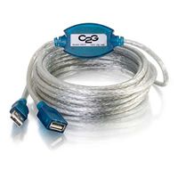 5M Usb 2.0 A Male To A Female Active Extension Cable 16.4Ft -2Pack
