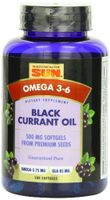 Nature’s Life Black Currant Oil Minis 500mg | With Omega 3-6 for Skin, Hair, Heart and Joint Health | 180ct, 180 Serv.