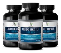 longjack Bulk Supplements - LIBIDO Booster for Men - tribulus Fuel - 3 Bottles (180 Capsules)