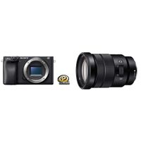Sony Alpha a6400 Mirrorless Camera: Compact APS-C Interchangeable Lens Digital Camera & Flip Up Touchscreen - E Mount Compatible Cameras & SELP18105G E PZ 18-105mm F4 G OSS