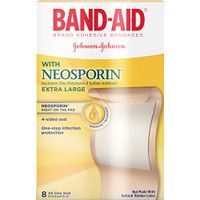 BAND-AID ANTIBIOTIC X-LARGE 8 EACH