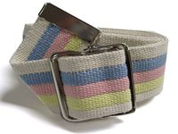 JDM Medical Cotton Gait Belt with Metal Buckle, Pastel (48")