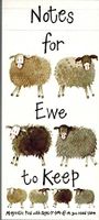 Alex Clark Sheep Magnetic to Do List Pad Note Pad 100 Sheets