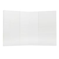 Polaroid PL3X4FRCV Clear Acrylic V Shaped Frame for 3x4 Photo Paper (POP), Colorful