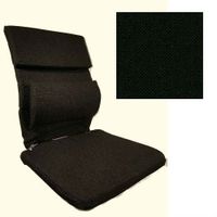McCartys Sacro Ease Xtra Pad Series BRSCM XP Ergonomic Cushioned Car Seat Support Black Fabric Plus Free Ergonomics Ebook
