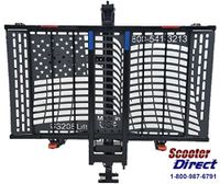 Patriotic Electric Lift US208 Power Wheelchair Carrier Electric Vehicle Lift Hitch Mount Platform Veterans