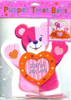 Cello Treat Bags - Teddy Bear Shaped Bags - 36 Cnt
