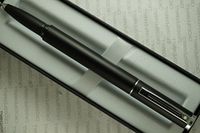 Cross Sheaffer Award Matte Black and polished appointments compact with cylindrical profile Rollerball Pen