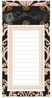 Anna Griffin Black/Pink Foil List Pad (NP238)