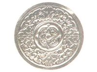 Medallion Foil Embossed Silver 1-1/2" Round Seals (3 Packs; 500 Labels Per Pack) - Wraps -S202S