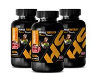 Female libido Enhancement Supplements - Female Fertility Complex - Natural Formula 1310 MG - Damiana for Women - 3 Bottles 180 Capsules