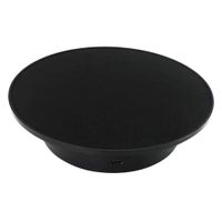Melo-bell Electric Motorized Rotating Display, 20cm 360 Degree Electric Rotating Turntable Display Stand Photography Maximum Load 2kg Video Shooting Props Turntable