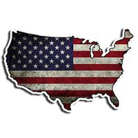 USA Flag Sticker Cool Stickers Waterbottle Sticker Tumblr Stickers Laptop Stickers Vinyl Stickers