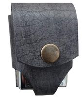 for Zippo Genuine Leather Heavy Duty Pouches Lighter Holder Case Handmade Pouch Accessories by Ebsem (Belt Lighter, Vintage Gray)