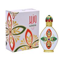 Wazir Gold - Arabian Designer Therapeutic Essential Perfume Oil Fragrance - Long Lasting Attar/Itar/Ittar - Alcohol Free - for Men and Women - Hombre y Mujer - Exquisite Glass Bottle