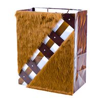 Hallmark 13" Large Star Wars Gift Bag (Chewbacca with Faux Fur Accent)