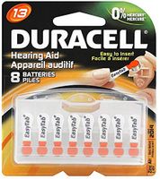 Duracell Zinc Air Hearing Aid Battery 1.4 V Pack 8