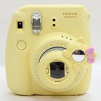 CLOVER Close Up Lens KT Cat Self-Portrait Mirror for Fujifilm Instax Mini 7s 8 Camera - Yellow