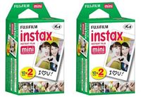 Fujifilm INSTAX Mini Instant Film Twin Pack (White)X2,Fujifilm INSTAX Mini Instant Film (Rainbow)X1,Value Pack