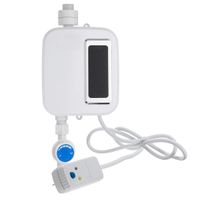 WG Electric Tankless 3500W Mini Instant Hot Water Heater Kitchen Faucet Tap Heating Stainless Steel Constant Temperature Automatic