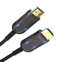 Hankeelex Fiber HDMI Cable, 33Ft Light Speed Optic HDMI2.0b Cable, Support HDR10, ARC, HDCP2.2, 3D, Dolby Vision, 18Gbps Subsampling 4:4:4/4:2:2/4:2:0