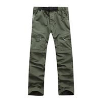 Men Pants Daoroka Men's Summer Detachable Waterproof Casual Quick Dry Outdoor Comfy 2018 Fashion Sport Sweatpants Trousers (2XL, Green)