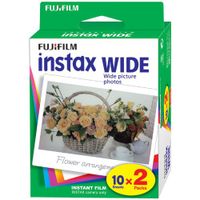 Fuji Wide Instant Color Film Instax for 200/210 Cameras - 1 Twin Pack - 20 Prints