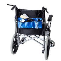 YTPB Wheelchair Backpack Storage Bag Folding Walkers Tote Bag, Lightweight Rollator Walker Bag for Men, Women, Handicap, Elderly, Accessible Pouch and Pockets