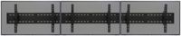Displays2go, Tri-Mounted Plasma Screen Bracket, Steel Build - Black Finish (MNBD3060S3)