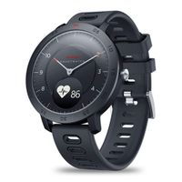 Zeblaze Hybrid Smart Watch, Heart Rate Blood Pressure Smartwatch Monitor Weather Sports Fitness Activity Tracker Smart Watch for iOS Android Phone(Black)