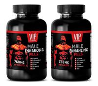 Testosterone Booster Healthy Body - Male Enhancing Pills 760MG - Horny Goat Weed Extract - 2 Bottle (120 Tablets)