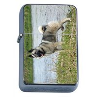 Dog Norwegian Elkhound Oil Lighter