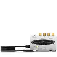 Behringer U-Control UCA202 Ultra-Low Latency 2 In/2 Out USB Audio Interface with Digital Output