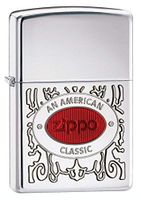 Zippo American Classic Armor High Polish Chrome Lighter