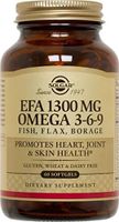 EFA Omega 3-6-9, 1300 mg, 120 S Gels by Solgar (Pack of 3)