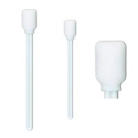 5.11" Cleanroom Double-Layer Foam Tip Cleaning Swabs with Large Rectangular Head Cleaning for Inkjet/Thermal Printers, Tape Heads, Optical Lens, Camera Sensors, Gun, Firearm, Electroni CK-FS707W (100)