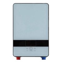Fishlor Home Water Heater, 220V 6500W Tankless Instant Electric Hot Water Heater for Home Bathroom Shower, Electric Water Heater, Water Heater