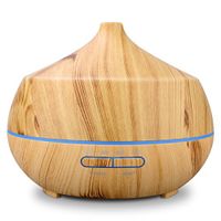 TONERONE 400ml Ultrasonic Aroma Essential Oil Diffuser Cool Mist Air Humidifier 4 Timers Setting 7 Color