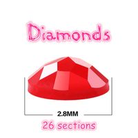 3816 Diamonds Round Rhinestone Resin Diamond Painting Accessory Wholesale 447 Colors Can Choose Color Accessory, Sales for 1 Bag=200 Pieces