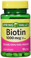 Spring Valley - Biotin 1000 mcg, 150 Tablets