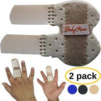 BodyMoves Kids Finger splints (2 pc, Desert Sand Beige)