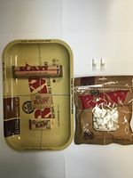 Raw Rolling Tray (Small Size) with Bundle