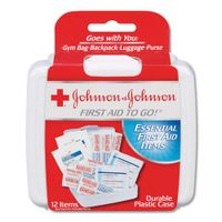 Mini First Aid To Go Kit,  Plastic Case, 1 Each